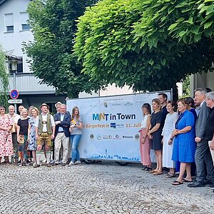 Mint in Town - Voller Erfolg. 
Die Schülerinnen und Schüler der Wirtschaftsschule Alpenland erklärten allen...