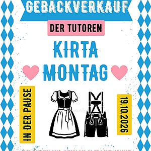 Am Kirta-Montag in der Pause in der Lobby heißt’s: Ab in die Tracht! Jeder, der in Tracht kommt, bekommt ein Gebäck...