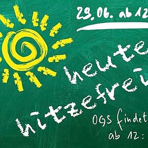Auf Grund der erneut zu erwartenden sommerlich heißen Temperaturen endet der Unterricht am Montag, 29.06.2026 um 12:00...