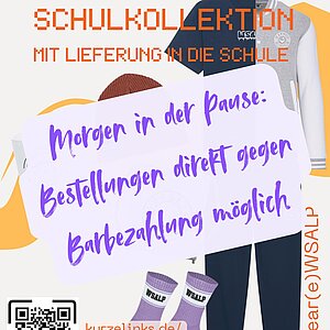 Morgen in der Pause: Schulkollektion anschauen, anprobieren und direkt bestellen! 

Ihr wolltet wissen, wie die Hoodies...